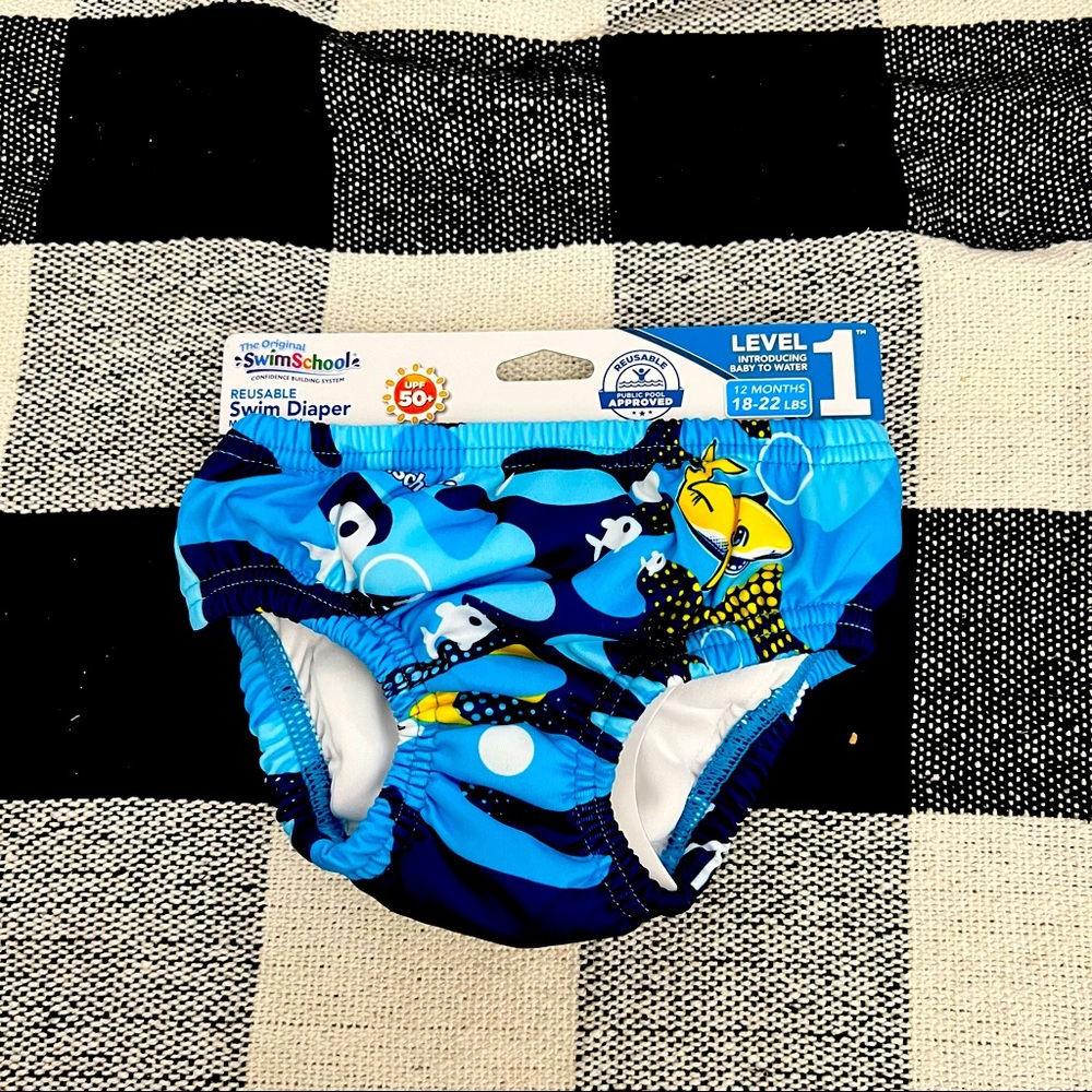 Swim School Reusable Swim diaper